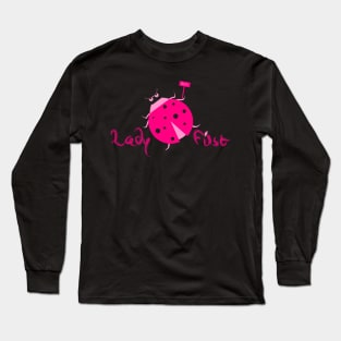 Lady First by Ladies First meme Long Sleeve T-Shirt